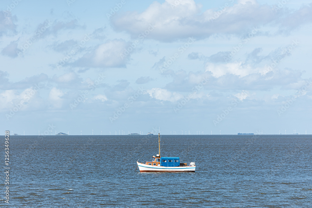 Obraz premium Das Boot auf See
