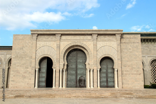 Mosque Malik ibn Anas in Carthage  Tunisia  North Africa
