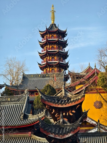 Jiming Temple in Nanjing city, China