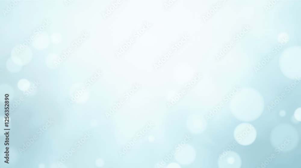Soft Blue Background with Gentle Bokeh Effect for Creative Use Soft Blue Background with Gentle Bokeh Effect for Creative Use