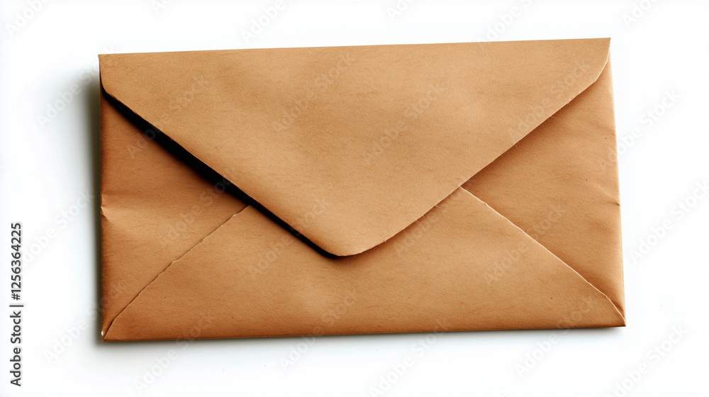 old envelope isolated on white background old envelope isolated on white background