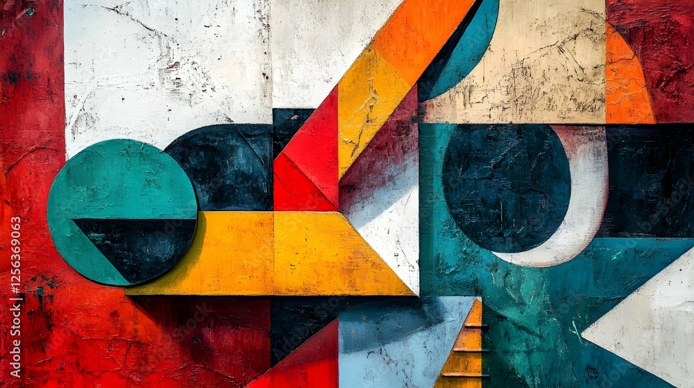 Naklejka premium Abstract color background