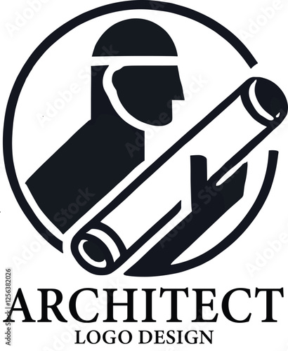 Architect Vector Logo Design