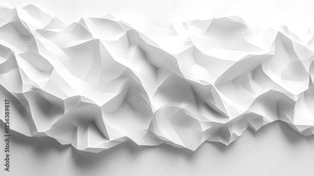 Abstract white textured background with crumpled paper effect, ideal for design and creative projects Abstract white textured background with crumpled paper effect, ideal for design and creative projects
