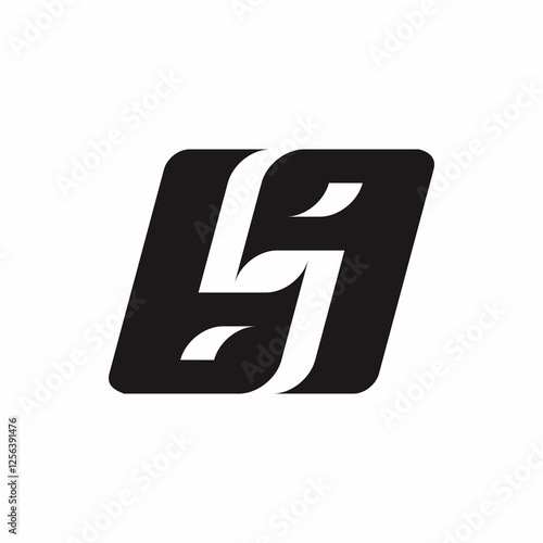 Number 6 and 9 combination, in the middle forming letter S or number 5. Suitable for business logo
