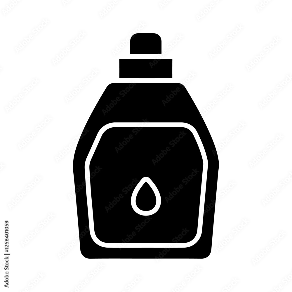 Obraz premium detergent icon Simple thin line logo