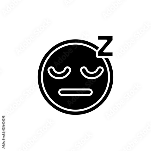 tired icon Simple thin line logo