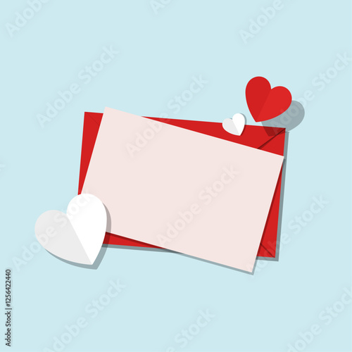 love message. confession of love. love. vector