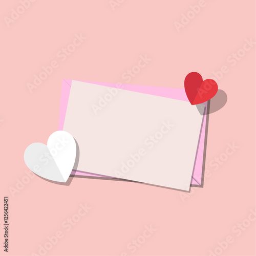 love message. confession of love. love. vector