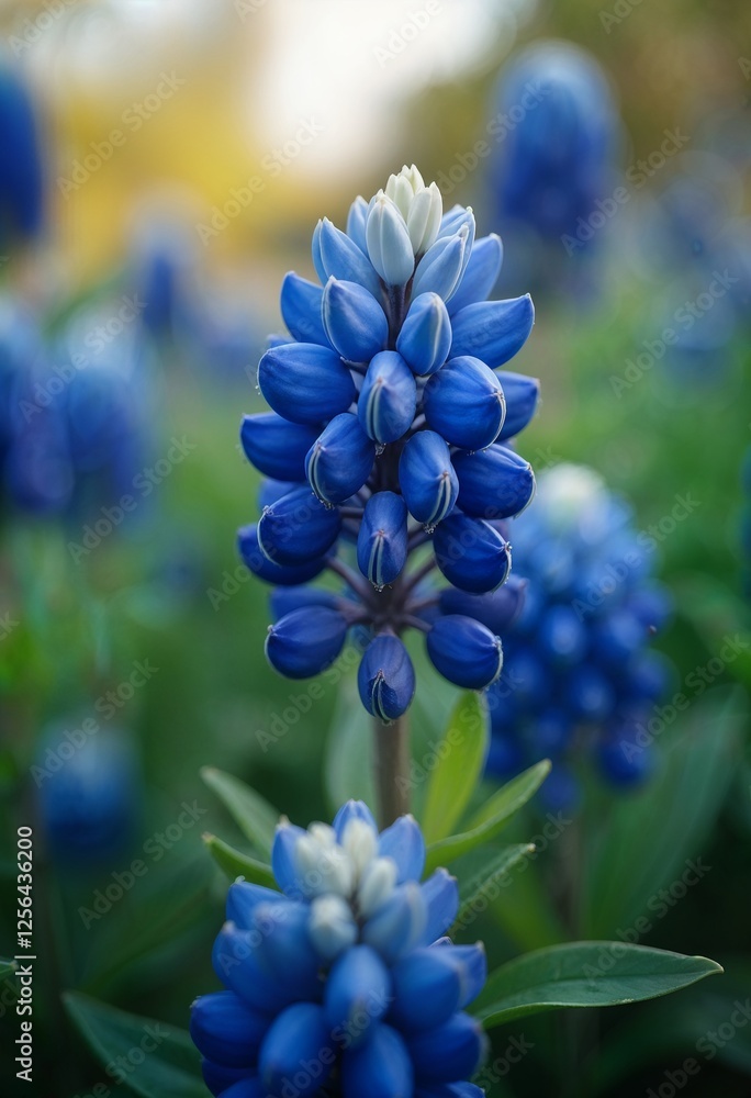 Texas Blue Bonnet close up Texas Blue Bonnet close up