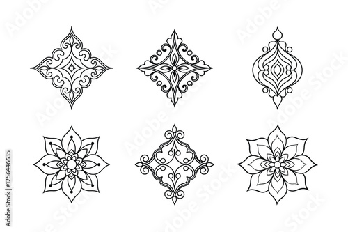 vector set of decorative elements