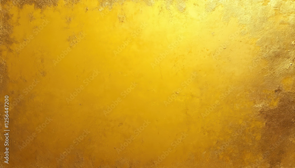 Decorative bright yellow wallpaper with gold foil texture. Metallic pattern of blank antique rough surface design. Golden metal material background with textile colours. Decorative bright yellow wallpaper with gold foil texture. Metallic pattern of blank antique rough surface design. Golden metal material background with textile colours.