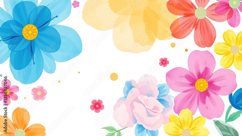Ethereal Pastel Abstractions: Floral Essence on Canvas Ethereal Pastel Abstractions: Floral Essence on Canvas