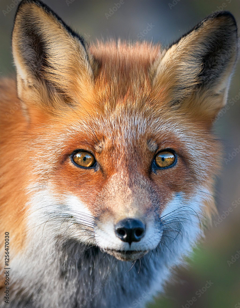 The gaze of a fox The gaze of a fox