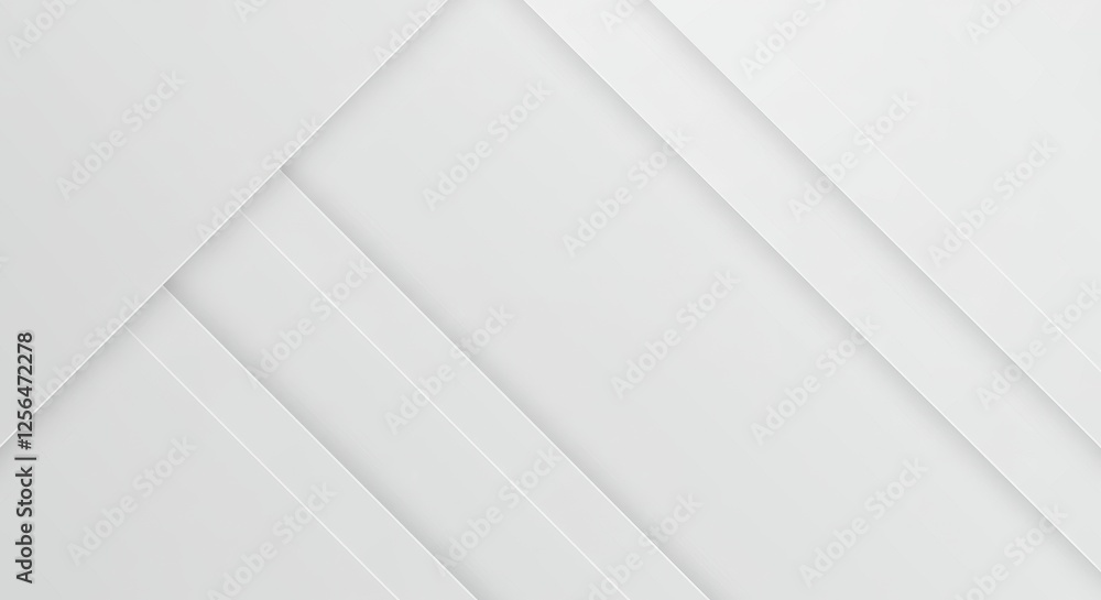 A minimalist white geometric pattern with overlapping rectangular shapes A minimalist white geometric pattern with overlapping rectangular shapes