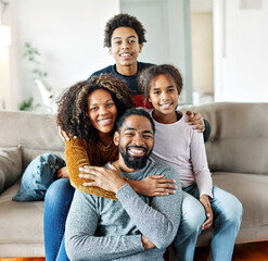 child family mother portrait father woman happy daughter son man girl female black american african  love together boy fun parent teen teenager