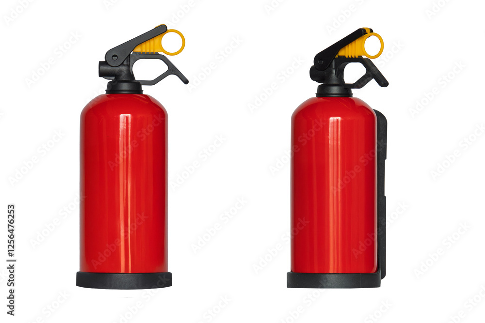 fire extinguisher isolated on white background fire extinguisher isolated on white background