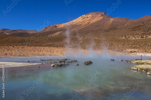 Hot springs in Chile photo