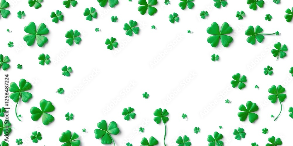 St. Patrick's Day Line Art Texture with Vibrant Hues St. Patrick's Day Line Art Texture with Vibrant Hues