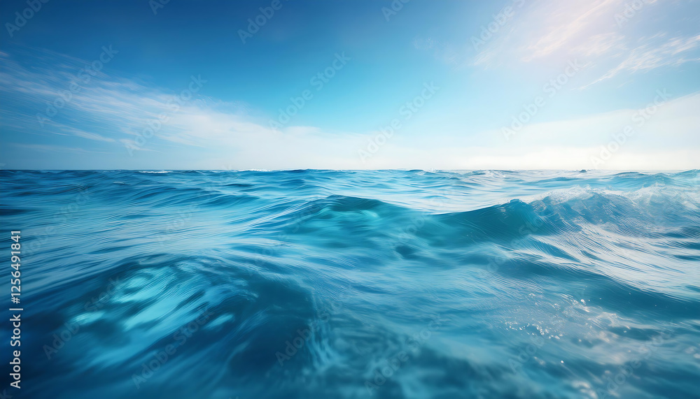 Fototapeta premium aerial view of the sea