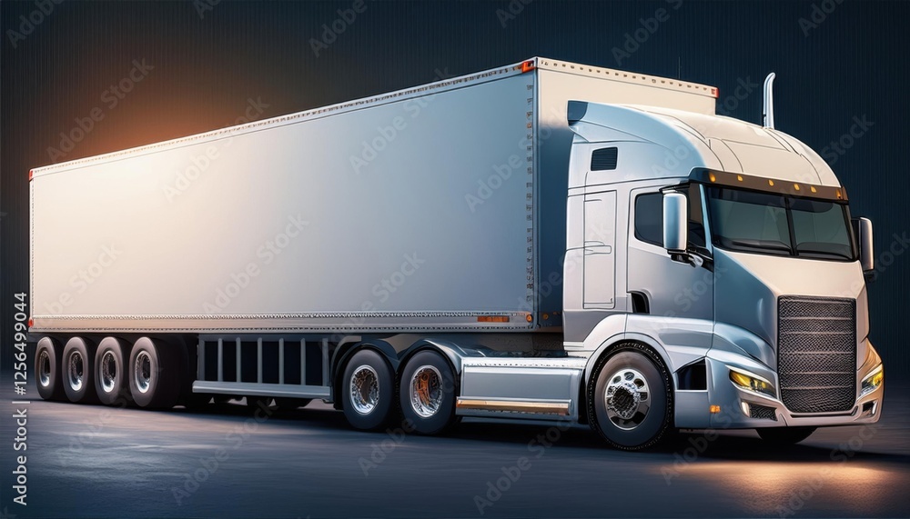 Heavy Truck Transport on the Road Heavy Truck Transport on the Road