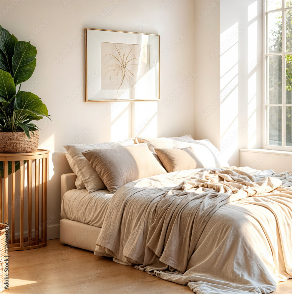 Fototapeta premium Bedroom decoration