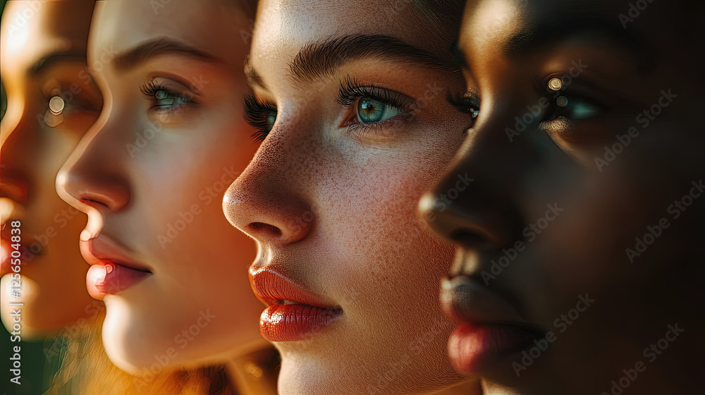 A Captivating Portrait of Diverse Beauty A Captivating Portrait of Diverse Beauty
