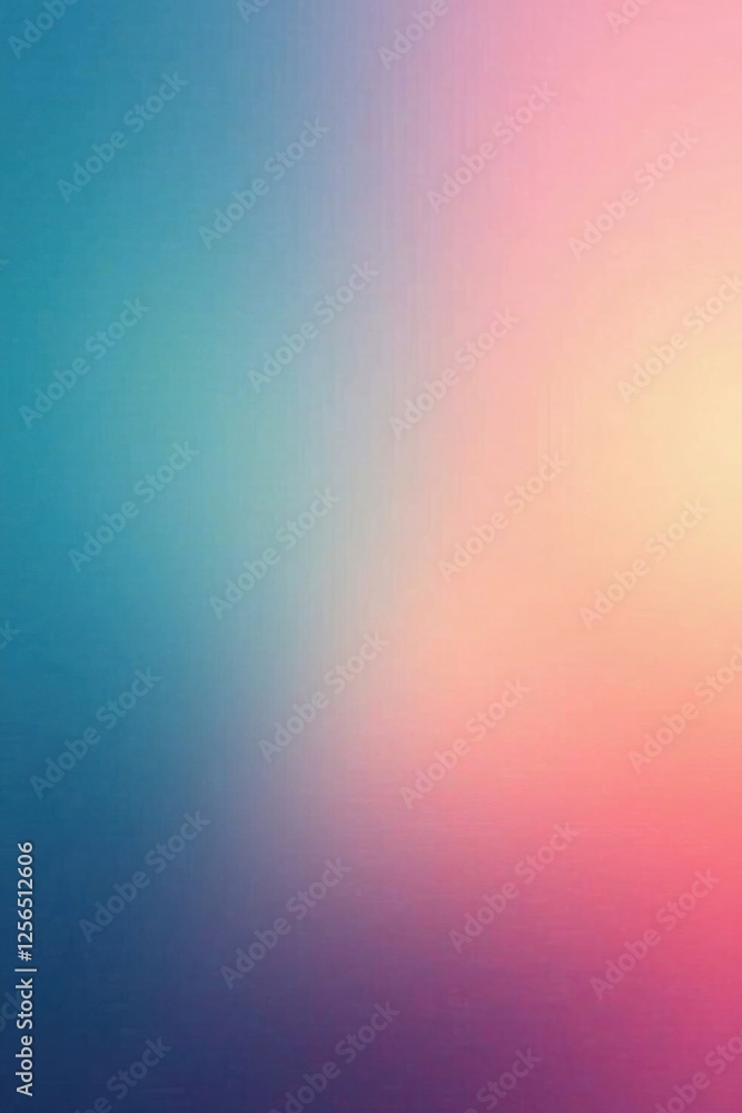 Fototapeta premium Gentle ombre effect with soothing color tones , soft, blue