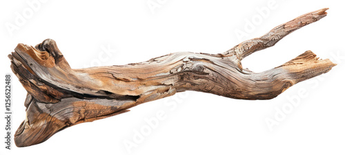 PNG Driftwood white background branch nature.