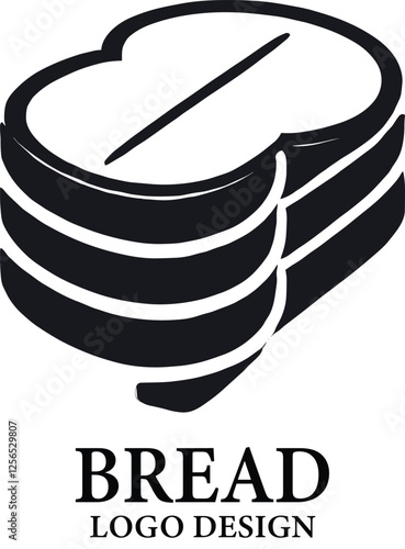 Bread Vector Logo Design