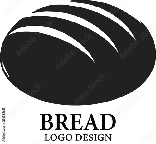 Bread Vector Logo Design