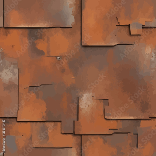 Weathered Brickwork: A close-up shot of textured and aged brickwork displays a warm, inviting palette of rustic charm, showcasing the beauty of time-worn materials.