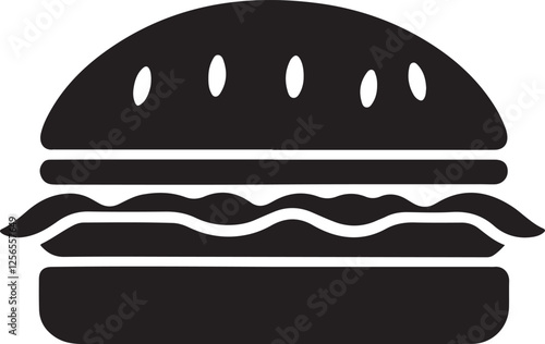fast food hamburger