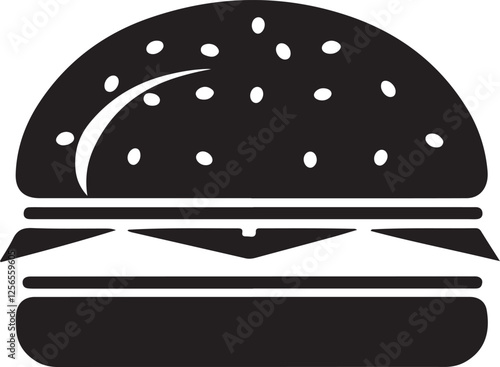 fast food hamburger