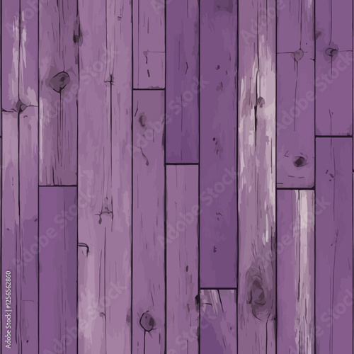 Purple Wooden Planks Texture: A seamless texture image featuring rustic purple wooden planks, ideal for design projects requiring a vintage or whimsical feel.