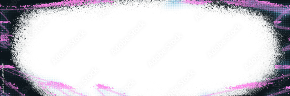 Grunge Graffiti Frame. Retro street art. Halftone dirty pattern. Vector contemporary design. Grunge Graffiti Frame. Retro street art. Halftone dirty pattern. Vector contemporary design.