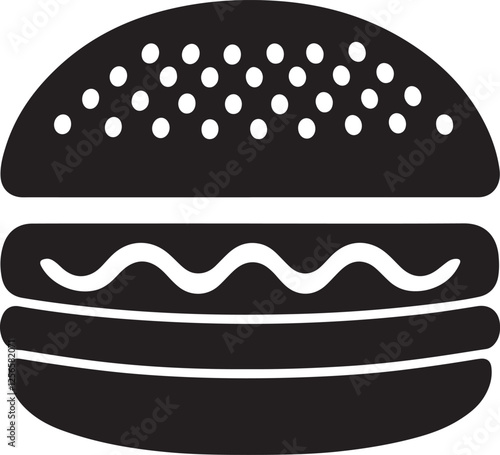 fast food hamburger