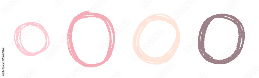 Hand Drawn Circle Frame for Wedding Invitation Hand Drawn Circle Frame for Wedding Invitation