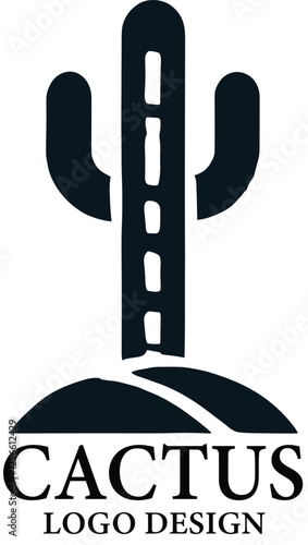 Cactus Vector Logo Design