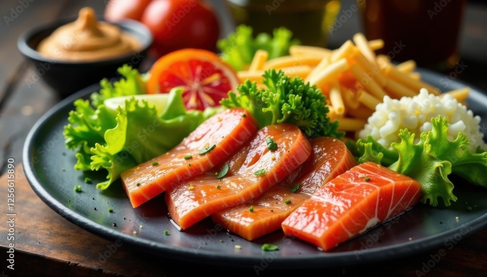 Seafood Platter with Mixed Fish , food, variety, meal Seafood Platter with Mixed Fish , food, variety, meal