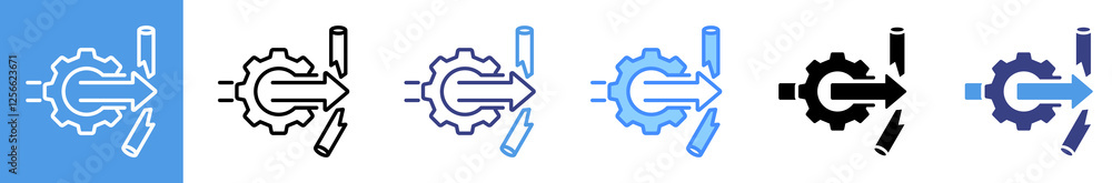 Breakthrough Multistyle Icon Set Breakthrough Multistyle Icon Set