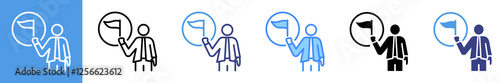 Challenge Multistyle Icon Set