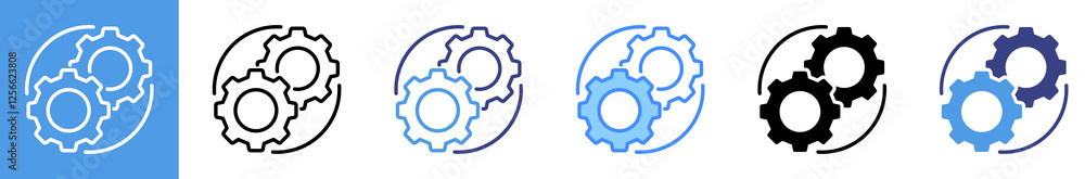 Synergy Multistyle Icon Set Synergy Multistyle Icon Set