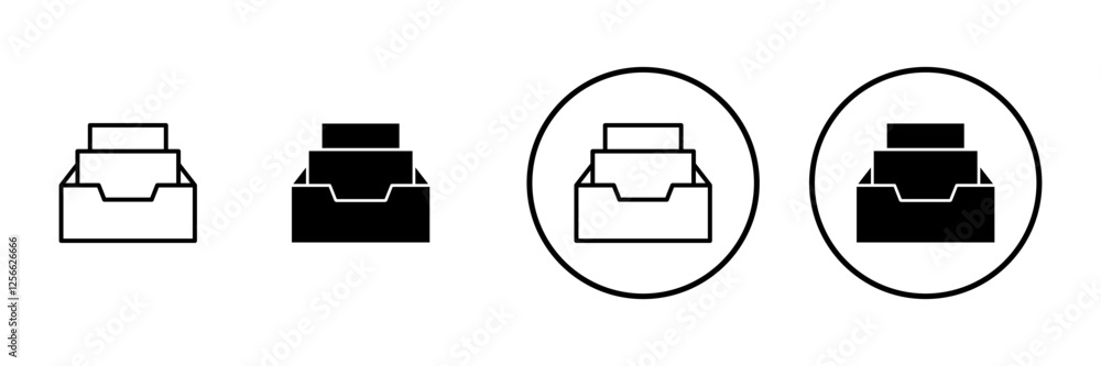 Archive folders icon vector. Document vector icon. Archive storage icon. Archive folders icon vector. Document vector icon. Archive storage icon.