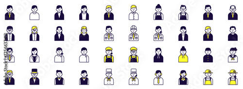 working person icon
