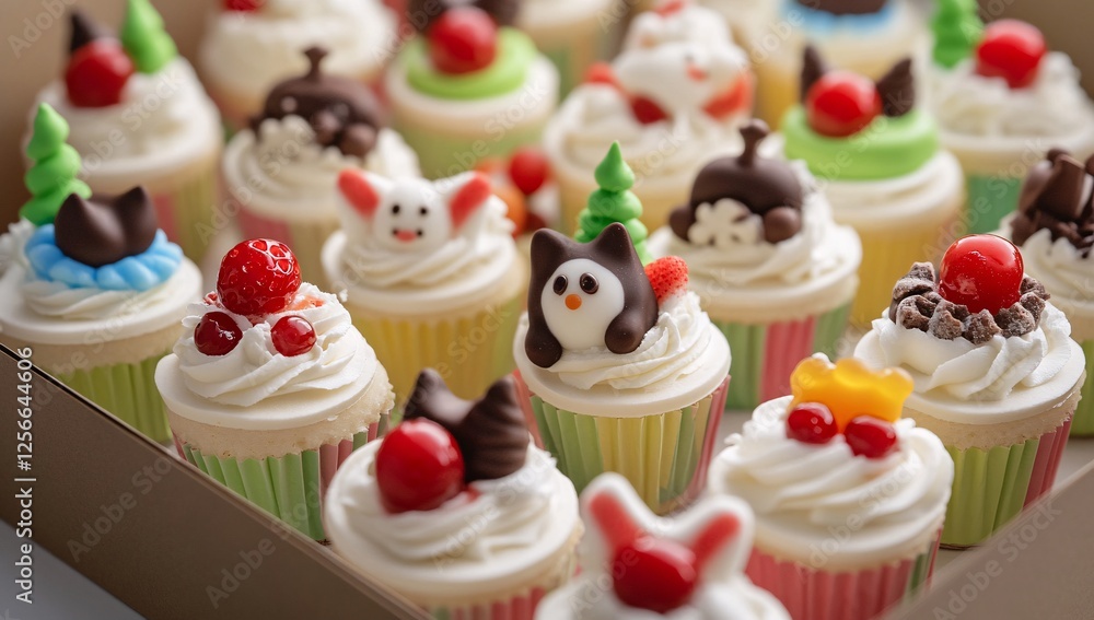 cupcakes with cream cupcakes with cream