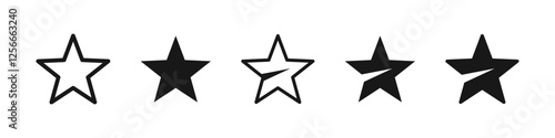 favorite star icon rating symbol reward rating mark icons