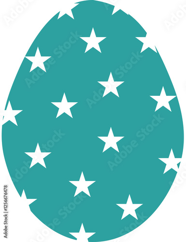 colorful easter egg