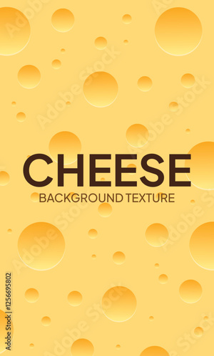 Seamless vector background texture of cheese. cheese pattern