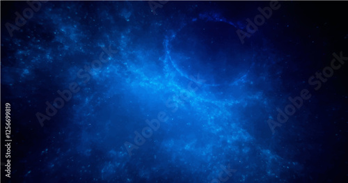 Dark Blue copy space digital background